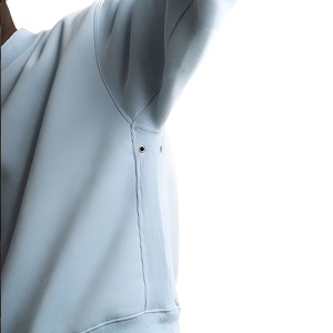 Sudadera de Cuello Redondo Lisa Extra Grande para Hombre, de Alta Calidad, Algodón y Felpa, Estilo Urbano, Unisex, Invierno, Venta al Por Mayor, OEM - Product Image 3