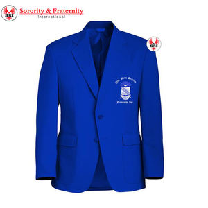 Chaquetas Bordadas Personalizadas de Phi Beta Sigma, Chaqueta Blazer Personalizada para Hombre y Mujer, Traje de Un Solo Pecho con Logotipo, Abrigo Elegante para Hombre - Product Image 2