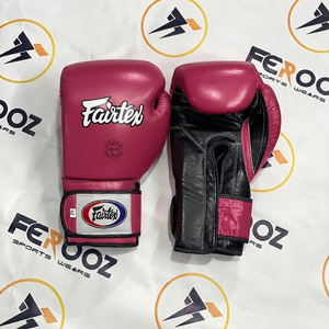 Guantes de Boxeo Fairtex Color Rosa Bebé, Cuero Vacuno Genuino, para Muay Thai, Sparring, Entrenamiento, Productos de Gimnasio de Última Tendencia - Product Image 6