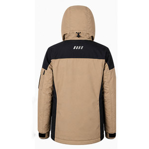 Veste parka coupe-vent pour homme de qualité supérieure avec doublure en polaire douce, finition hydrofuge et poches utilitaires fonctionnelles - Product Image 2