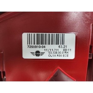 Luz Trasera Derecha Usada para Mini Hatch 725591004 - Product Image 6