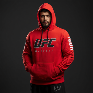 Sudadera con Capucha Estilo MMA para Entrenamiento Deportivo, Sudadera de Felpa de Algodón OEM - Product Image 1