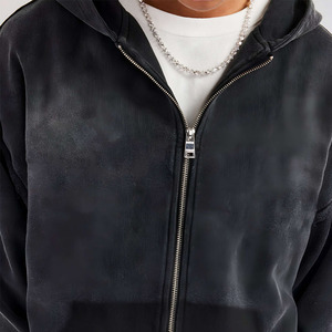 Conjunto de Sudadera con Capucha y Pantalones Deportivos Personalizados de Invierno, Estilo Vintage, 100% Algodón Grueso, Unisex - Product Image 5