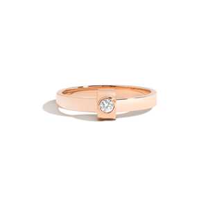แหวนแต่งงานเพชรแบบกำหนดเอง ทองคำแท้ 14K 18K หนา 3 มม. ฝังแบบ Bezel ดีไซน์เรียบง่าย แหวนสองสี สำหรับเจ้าบ่าว ราคาโรงงาน - Product Image 4