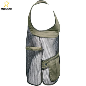 Gilet de tir unisexe entièrement en mesh - Gilet de compétition respirant et léger avec poches pour cartouches et coupe confortable - Product Image 3