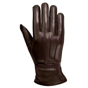Gants tactiles en cuir de qualité supérieure haute performance pour usage quotidien en extérieur, coupe-vent, unisexes, pour garder au chaud - Product Image 1