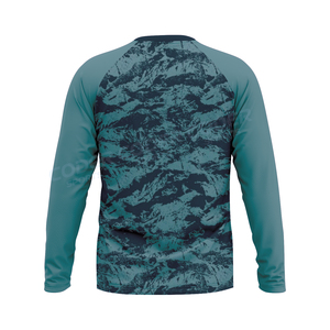 Camisa de Pesca para Hombre, Manga Larga, Transpirable, de Secado Rápido, Protección UV, Jersey de Pesca Sublimado, Servicio OEM al por Mayor - Product Image 4