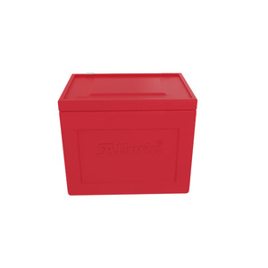 150L Plastic Cooler Box Square Ice Chest Recyclable Insulated Storage Bin for Outdoor Food Transport - Product Image 1