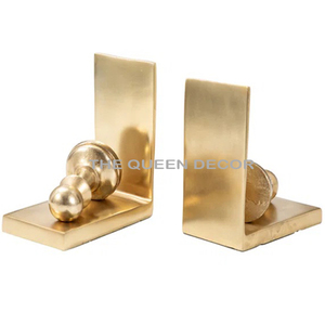 Stylish Design Premium Quality Aluminum Metal Human Shape Silver Plated Handcrafted Decorative Bookend - Product Image 5