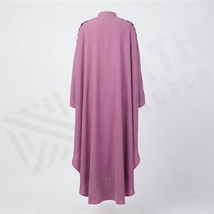 Abaya Abierta de Chifón Simple al por Mayor para Mujeres Musulmanas, Ropa Islámica Elegante, Moderna y de Alta Calidad - Product Image 2
