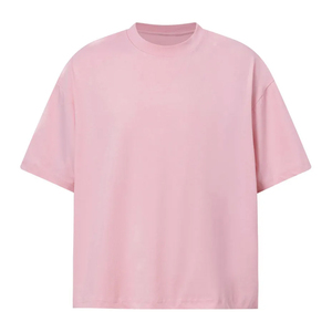 T-shirts imprimés personnalisés pour hommes, hauts de sport tendance, t-shirts unisexes amples et oversize, vêtements en balles - Product Image 1