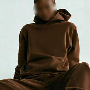 [Nova-Tk] Sudadera con Capucha Oversize para Hombre, Estilo Deportivo, Hombros Caídos, de Algodón Grueso, Felpa, Estilo Urbano - Product Image 2