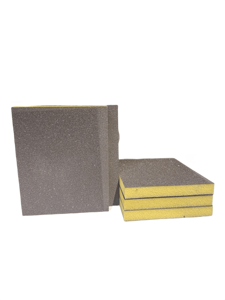 Bloc éponge abrasif rectangulaire à grain moyen 320-1200 pour la préparation des surfaces - Product Image 2
