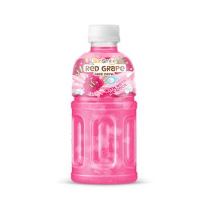 Jus de fruits tropicaux Sunsmile tendance avec nata de coco, emballé en bouteille PET de 320 ml, échantillon OEM/ODM fourni, usine GMP - Product Image 3