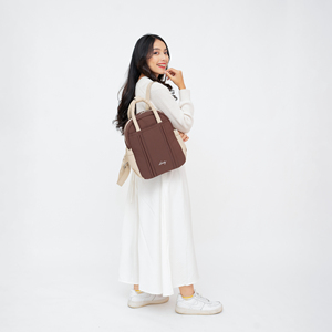Mochila Lady Puffy de Material Tipo Paracaídas con Cierre de Cremallera, Correa Ajustable y Diseño de Bolsillos Funcionales para Uso Diario - Product Image 5