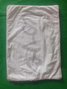 Squad Ghouls Rectangular Embroidered Envelop Closure <b>Cushion</b> <b>Cover</b> Alphabet Design Classic Home Decor 100% Polyester - Product Image 1