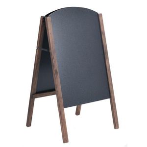 Cornice per Cartellone Pubblicitario in Legno a Forma di A da 65 cm x 6,1 cm, Stampa UV su PVC per Pubblicità Esterna con Supporto in Acciaio da 101,6 cm - Product Image 3