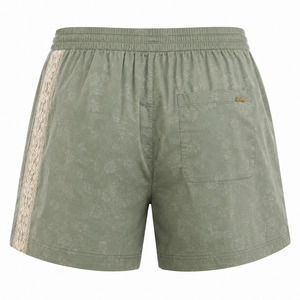 Pantalones Cortos Personalizados Color Verde Espuma de Mar, Pantalones Cortos Boxer para Hombre con Ribete de Encaje, Algodón Voile, Estilo Y2K, Ropa Urbana de Verano, Venta al Por Mayor - Product Image 3