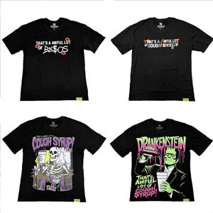 Camisetas de Hombros Caídos 2026, Camisetas Casuales 100% Poliéster, Impresión Digital Personalizada, Camisetas Extra Grandes para Hombre - Product Image 1