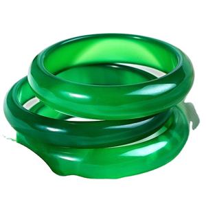 Bijoux en résine coulée ronde de qualité transparente, meilleurs bracelets de manchette artisanaux pour femmes, meilleur produit à vendre - Product Image 1