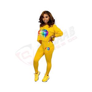 Venta caliente a granel mujeres Conjunto personalizado deportes poliéster algodón Unisex Jogging chándales de gran tamaño Slim-Fit hombres chándal - Product Image 2