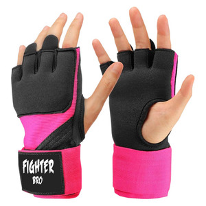 Gants intérieurs en néoprène pour boxe et MMA, bandages rapides respirants, support de poignet, entraînement de kickboxing, protection, taille personnalisée - Product Image 2