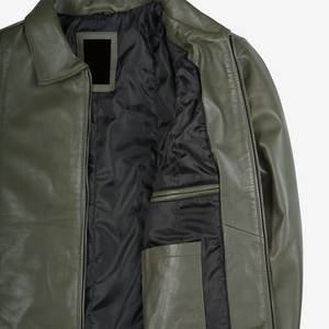 Chaqueta verde oliva con logo personalizado RTS para hombre, chaquetas de cuero vintage, chaquetas para hombre, prendas de abrigo, chaqueta de invierno de alta calidad, ropa de calle. - Product Image 5