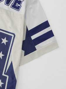 Camiseta de Fútbol Americano para Mujer, Transpirable, con Estampado de Estrellas, Logotipo Personalizado, OEM, al por Mayor, Estilo Deportivo Urbano, Accesorios Deportivos - Product Image 6