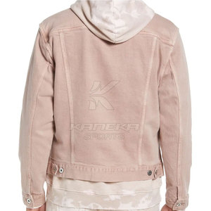 Chaqueta de Mezclilla de Invierno para Hombre, Última Moda, 100% Algodón, Ligera, Transpirable y Ecológica, con Logotipo Frontal, para Uso Diario Informal - Product Image 3