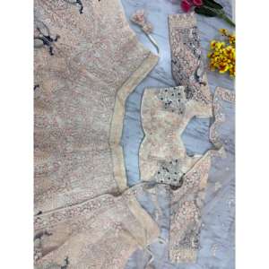 Lehenga Choli avec broderie en fil Taille 2XL - Product Image 5