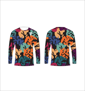 Men Grey <b>White</b> Abstract Doodles Long Sleeve T Shirt Curved Lines Pattern Crewneck <b>Tee</b> Casual Streetwear Tops Gym Training Active - Product Image 6