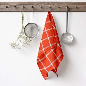 ผ้าเช็ดครัวลายวาฟเฟิล ผ้าเช็ดครัวย้อมสี ดีไซน์ใหม่ คุณภาพดีที่สุด ขายดี - Product Image 6