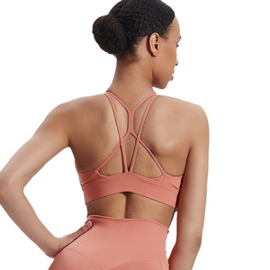 Sujetador deportivo de alto soporte para mujer, con espalda hermosa y efecto push-up, súper suave, para yoga y gimnasio, tipo top corto. - Product Image 1