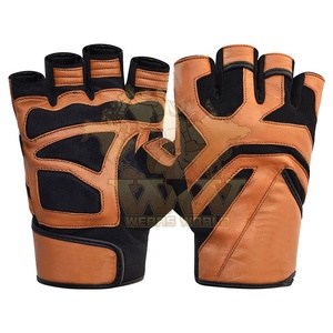 <b>Weight</b> Lifting Gym <b>Gloves</b> PU Leather Non-Slip Cross Training Bodybuilding - Product Image 2
