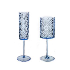 15oz BPA libre de acrílico de plástico en relieve copa de vino - Product Image 3