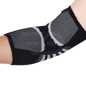 แผ่นรองข้อศอกแบบนุ่ม ปลอกแขนแบบรัดกระชับ ป้องกันแรงกระแทก อุปกรณ์ป้องกันสำหรับออกกำลังกาย ฟิตเนส ปั่นจักรยาน ฝึกซ้อม กีฬากลางแจ้ง - Product Image 2