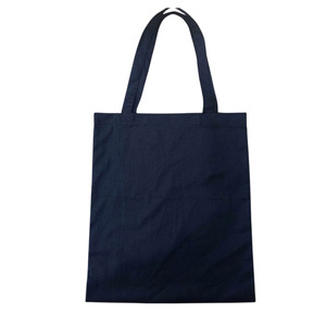 Eco Friendly Black <b>Canvas</b> <b>Tote</b> Bag Reusable Shopping Shoulder Bags Long Handles Zipper Closure Letter Pattern Large Capacity - Product Image 1