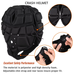 Casco Ajustable con Acolchado Suave para Adultos y Jóvenes, Protección para la Cabeza, Casco de Rugby y Fútbol Americano 7V7 - Product Image 4