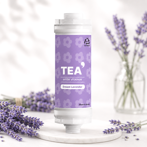 Filtre de douche coréen TEA' enrichi en vitamine C avec filtre à sédiments et aromathérapie, technologie 3 étapes, installation facile, OEM/ODM - Product Image 1