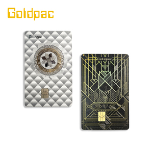 Nhà cung cấp từng đoạt giải thưởng của thẻ PVC tùy chỉnh nhiều hiệu ứng tuyệt đẹp, thiết kế và finishings-CR80 kích thước tiêu chuẩn 13.56 MHz EMV chip - Product Image 2