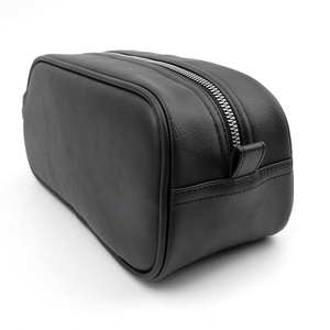 Bolsa de maquillaje personalizada de alta calidad al por mayor, bolsa de cosméticos de viaje ecológica, impermeable, de cuero PU, bolsa de aseo en venta - Product Image 3