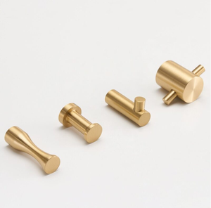Brass <b>Hook</b> Hanger Bathroom Clothes Display Towel Brass Door Hanger <b>Hook</b> <b>Kitchen</b> Modern Brass <b>Hook</b> - Product Image 4