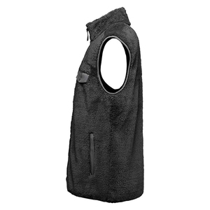Hot Selling Men's Sherpa Fleece <b>Vests</b> Stand Collar Zipper-Up Sleeveless Winter Wear Windproof Outdoor Hiking Traveling Gilets - Product Image 6