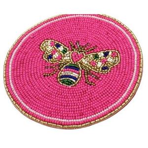 Premium Handmade Plastic Drink Coasters Minimalist Fruit Decorative Beads High Quality Reusable Kitchen Decorative Accessories - Product Image 2