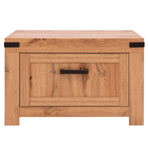 Buffet de rangement moderne de luxe en bois massif rustique avec poignée métallique, meuble de style ferme moderne pour salon, salle à manger et bar - Product Image 2