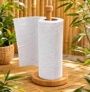 Rouleau d'essuie-tout de cuisine doux, absorbant, sans peluches, 2 plis, de haute qualité, écologique, recyclable - Usage commercial - Product Image 4
