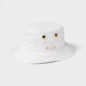 Último Estilo, Sombrero de Pescador de Algodón Blanco al por Mayor con Ventilación de Ojales, Sombrero Casual Unisex de Playa para Verano con Cordón para Adultos - Product Image 6