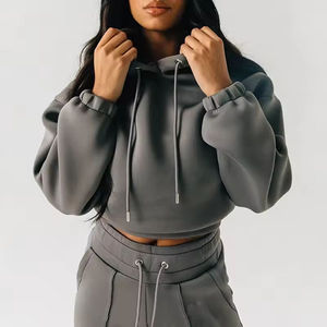 Ensemble de survêtement deux pièces pour femme, imprimé animal écologique, gris, coupe régulière, avec cordon de serrage, tenue décontractée unie - Product Image 6