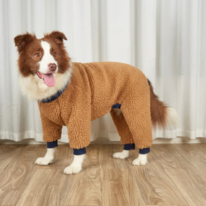 Custom <b>Dog</b> <b>pajama</b> Pet Clothing Soft Fleece Warm Winter Pullover - Product Image 1