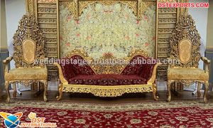 Game of Thrones de mariage blanc Royal pour marié et mariée, ensemble canapé élégant blanc, thème français - Product Image 4